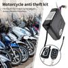 12V samochodowy system alarmowy 2-drożny zestaw antykradzieżowy do motocykla Automatyczny alarm antywłamaniowy Syrena bezkluczykowego systemu alarmowego do motocykla