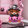 Cute High-low Cow Home Decoration for Halloween Nestled in Pumpkins, Holiday Decorations, Home Tabletop Decorations, Nurseries, Home Desk Living Room