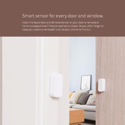 Aqara capteur de porte et de fenêtre ZigBee connexion sans fil APP contrôle les appareils de maison intelligente fonctionnent avec