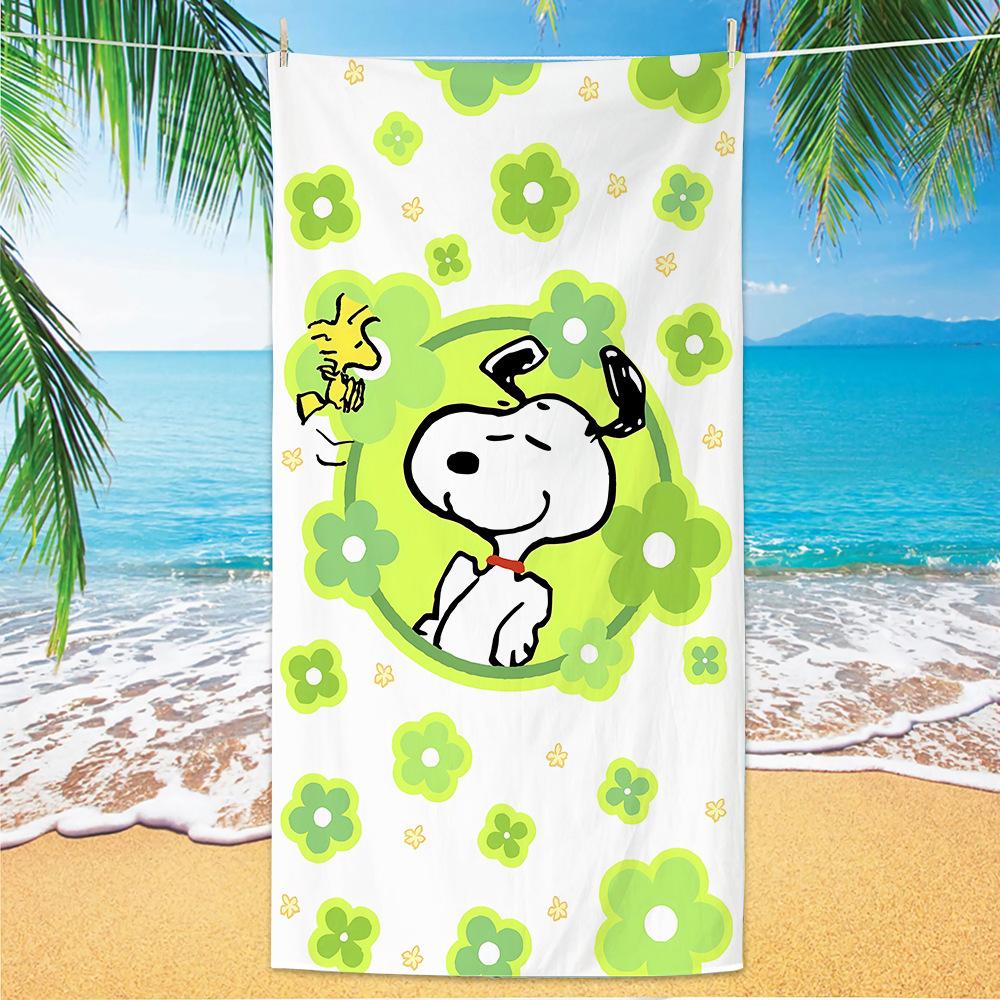 Popular Microfiber Beach Towel Cartoon Children'S Class A Beach Towel Summer Beach Towel