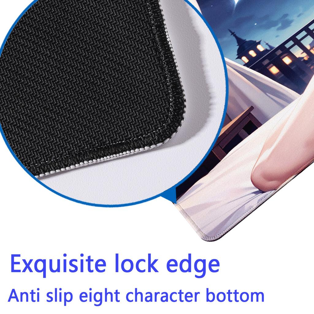 Anime Sword Art Online sao Yuuki Asuna Mauspade Gaming Groß Neu HD XXL Mauspade Natürlicher Gummi Teppich Büro Rutschfestes Mauspade