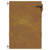 Garden Gate 85 X 125 Cm Corten Steel