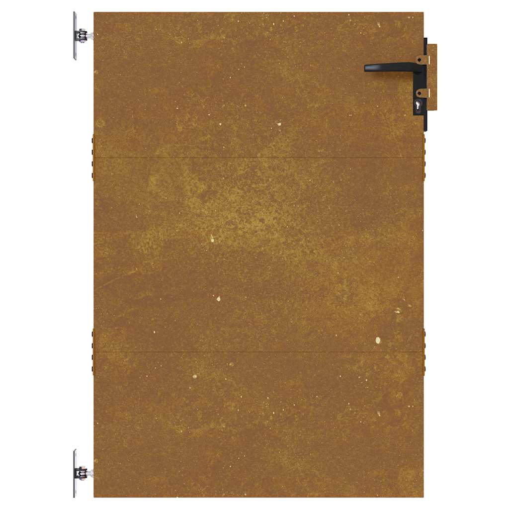 Garden Gate 85 X 125 Cm Corten Steel