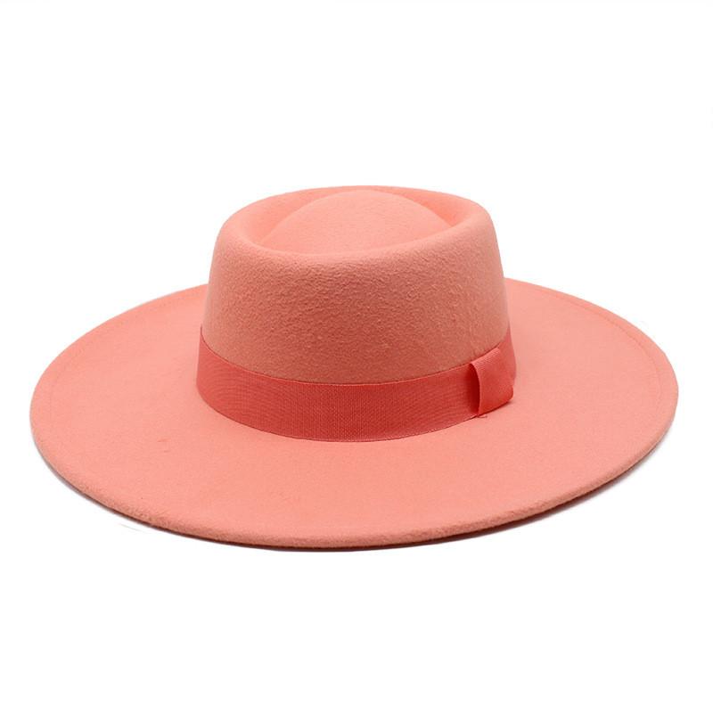 Wool Felt Bowler Hat For Men Women With Wide Brim Sun Protection And Breathability