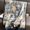 Spring Scarf Women's Luxury Design Scarf Silk Smooth Scarf Soft Muslim Headband Shawl Beach 85x180cm