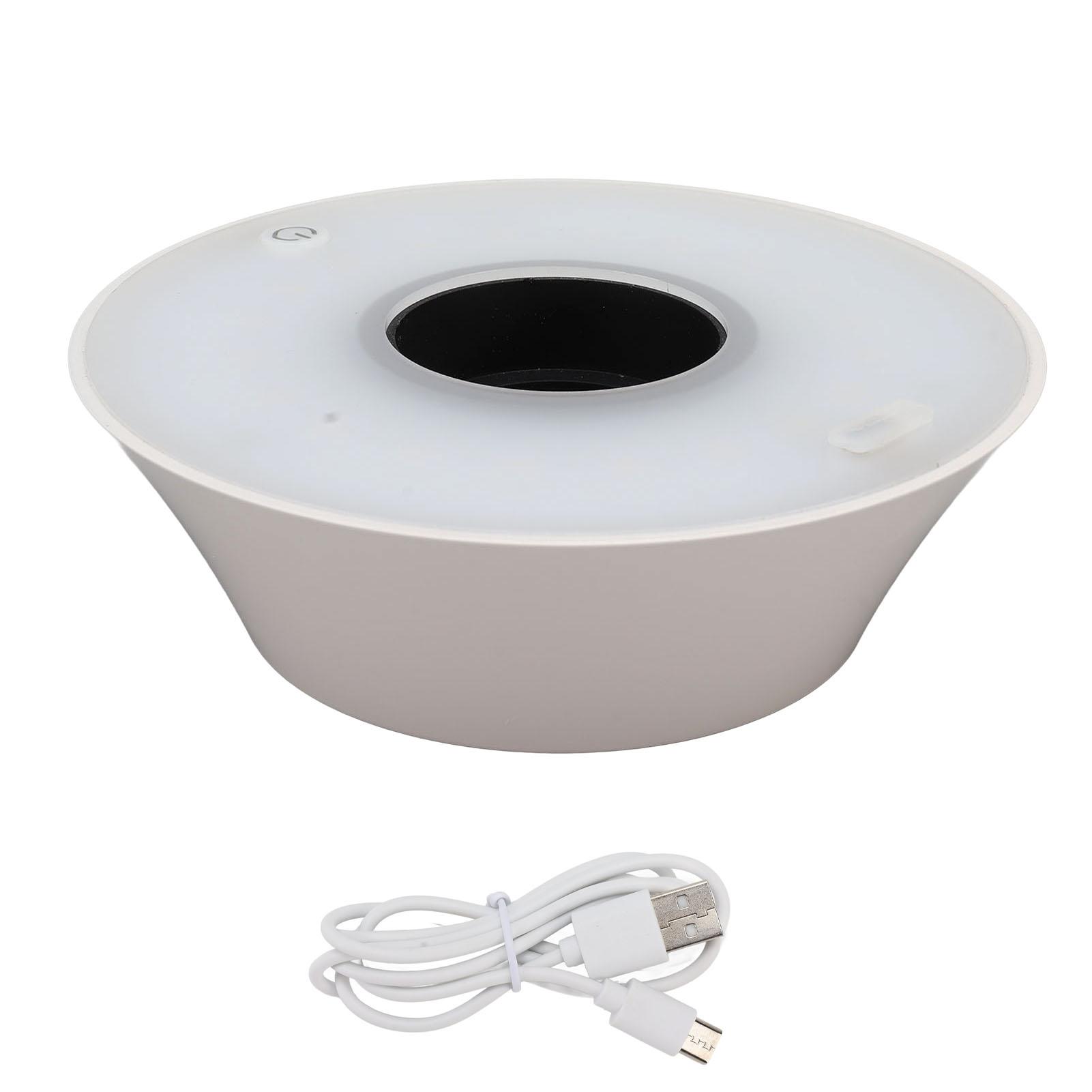 

Светодиодная лампа в виде бутылки вина, инновационный беспроводной настольный светильник с USB-кабелем для бара ресторана отеля белый