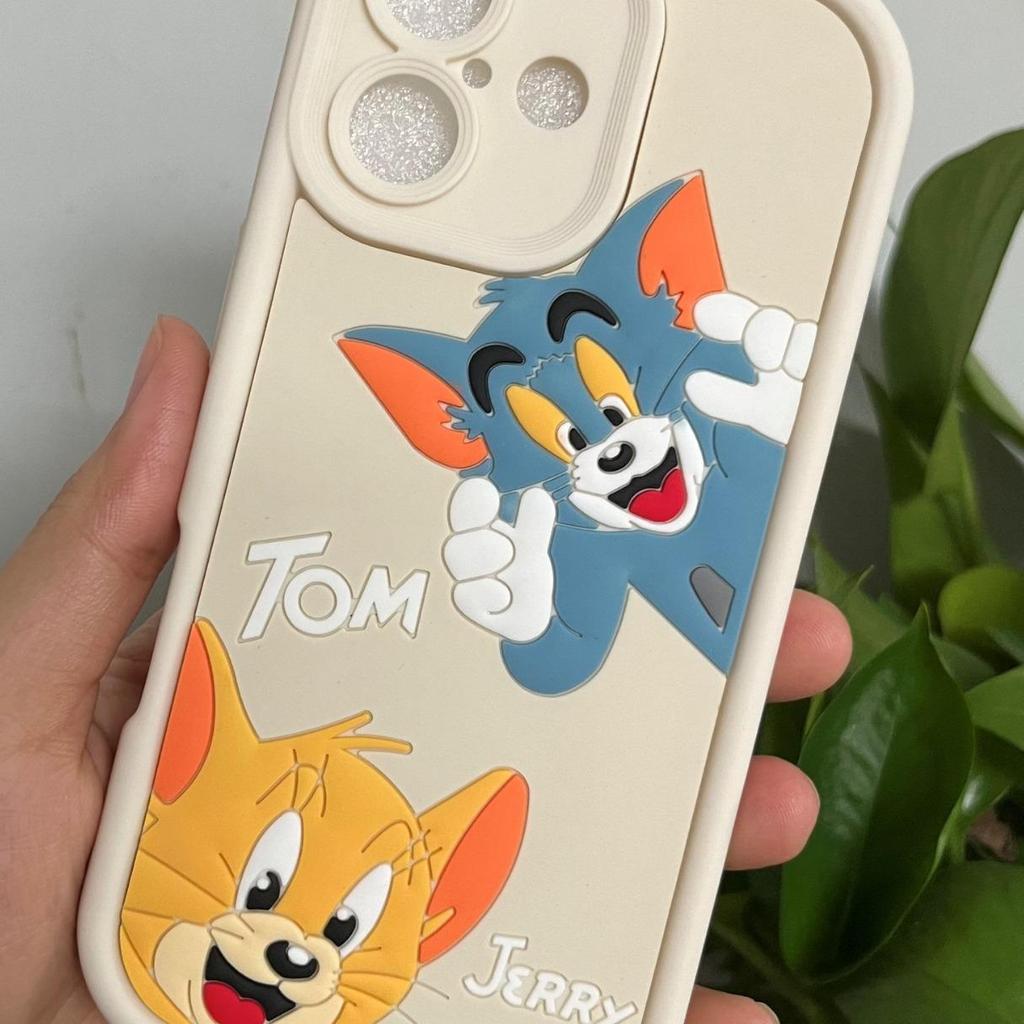 Creative 3D Cartoon Mouse Cat Silicone Phone Case for IP16 Pro Max/15/14/13/12