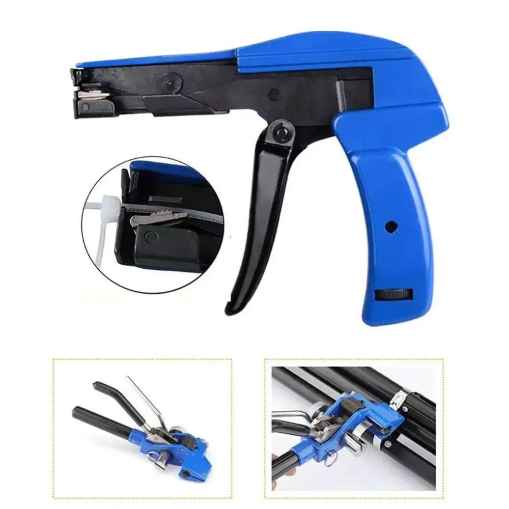 Ergonomic Cable Tie Tool Efficient Flush Cut Zip Tie Tool  Electrical Operation