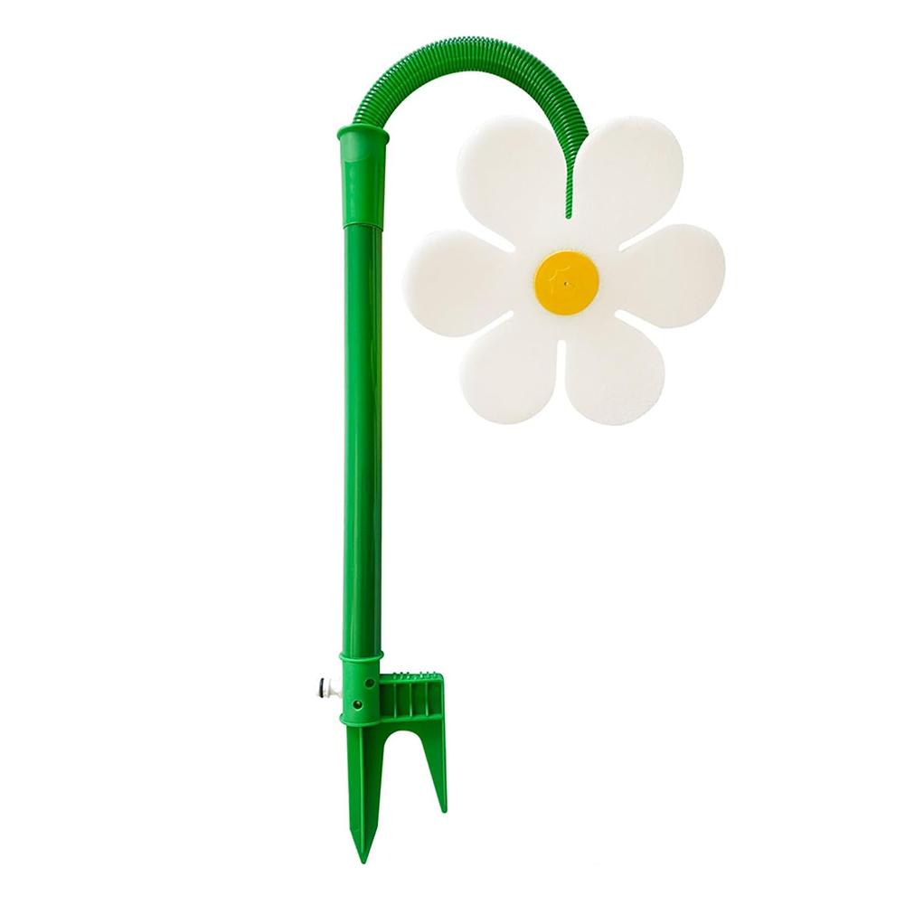 Crazy Daisy Sprinkler 360 Degree Rotating Funny Dancing Daisy Sprinklers Flower Shape Water Spray Toy for Watering Your Garden