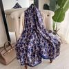 1 Pcs 180x90cm Korean Spring and Autumn New Fashion letter imitation silk scarf, dual-purpose air conditioner shawl, beach towel