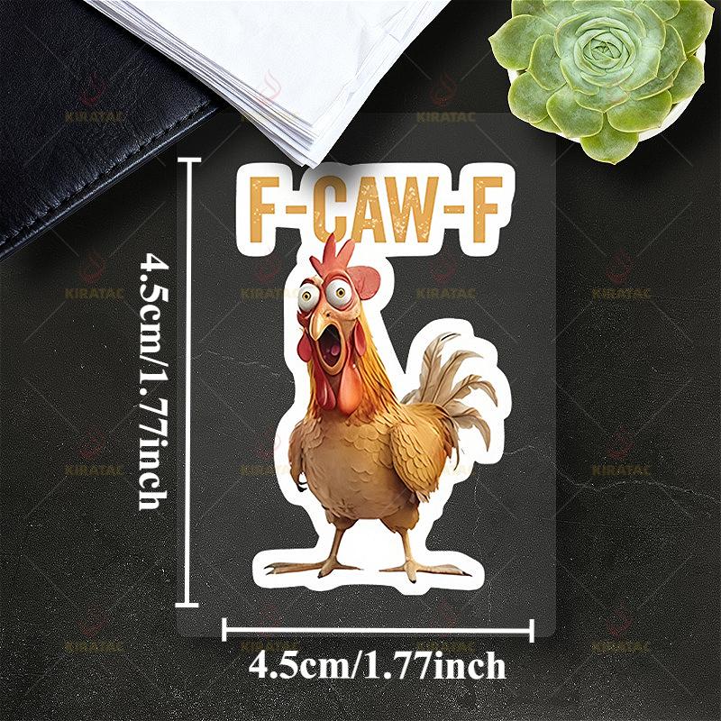 

F-CAW-F Motorcycle Stickers for Motorcycle Windshield Fuel Tanks Helmets Car Window Scooters Universal Waterproof Vinyl Decal 7x4.5cm