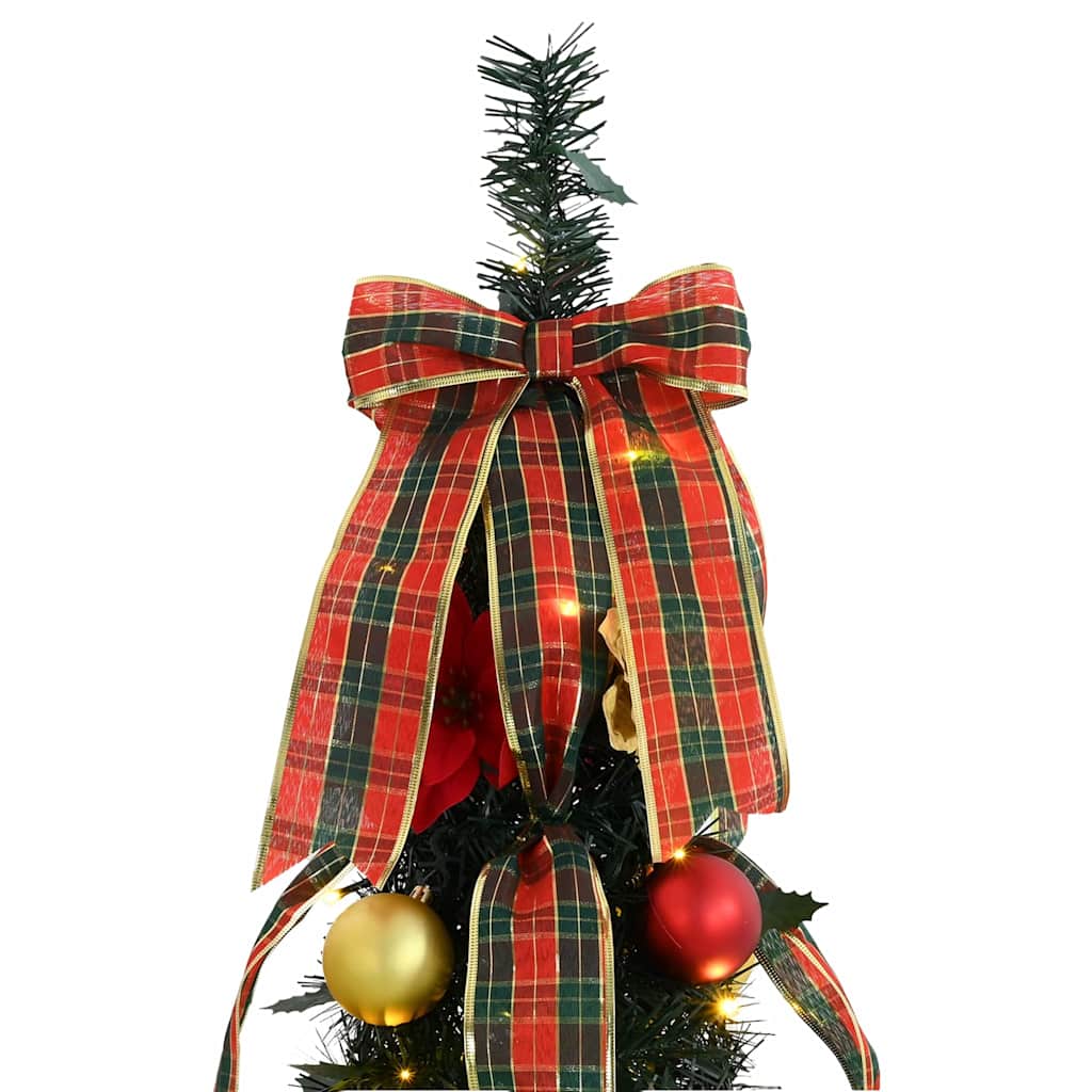Artificial Christmas Tree with 150 LEDs Green 185 cm PVC