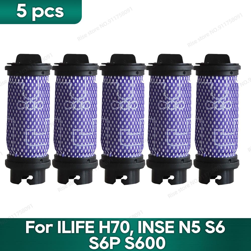 Filter Kompatibel für ILIFE H70, INSE N5 S6 S6P S600 Staubsauger