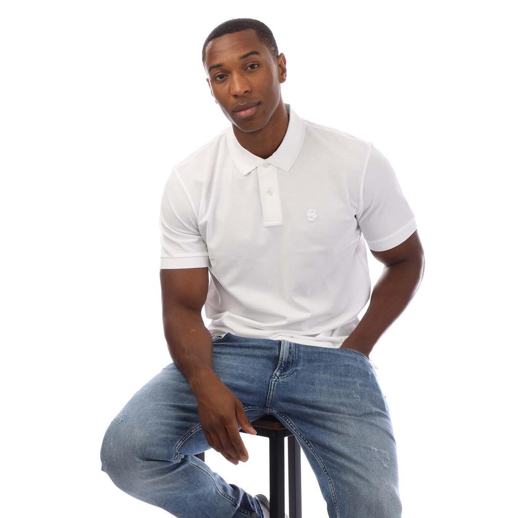 Boss Mens Cotton Polo Shirt