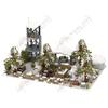 Military Series Modern Warfare Adult Building Blocks Set Toys Weapons Battlefield Outpost Tower Fort Artillery Block Model Gifts
