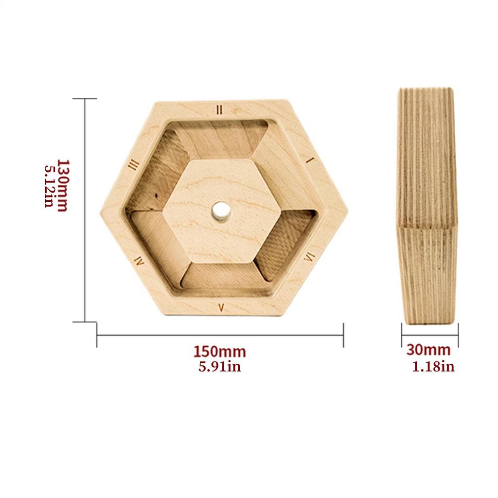 Finger Workout Hexagonal Wooden Forearm Strength Trainer Portable Hangboard For Climbing Fitness Home Exercise Workout Gym