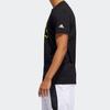 Adidas Summer Basketball Sports Short Sleeve T-Shirt Men Tops Black GK1710
