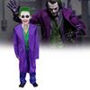 Mroczny Rycerz Joker Kostium Cosplay dla Dzieci Komiksy Odgrywanie Ról Impreza Halloweenowa