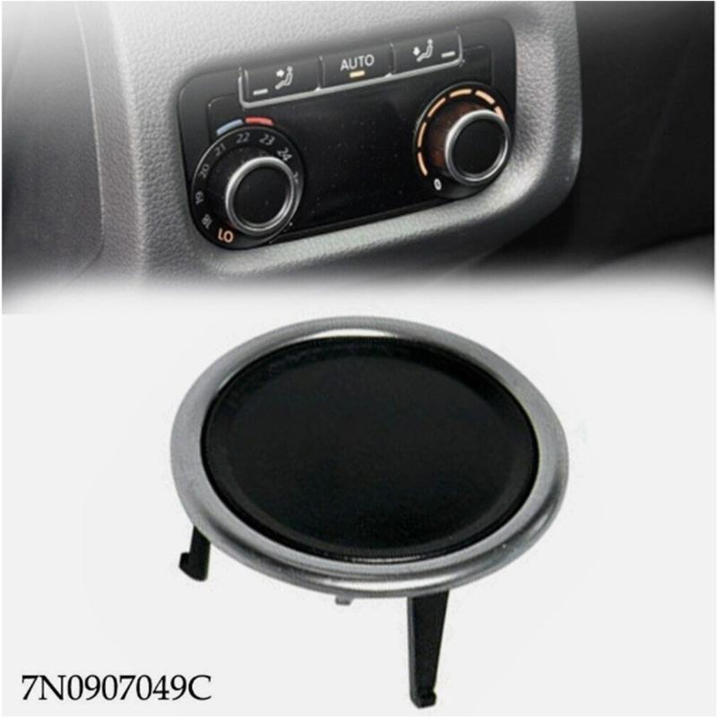 Pickup Air Conditioning Panel Control Knob Switches Button Black For Select Model 7N0907049C 7N0907049