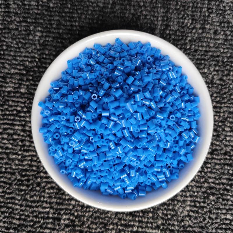 

Все синие 2,6 мм 5000 шт. бусины Hama для детей, термоплавкие бусины для утюга, 3D DIY пазлы, пиксельная графика, подарок, детская игрушка