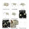 Elegant Bowknot Shoe Charm for Women Bag Pendant Shoes Decoration Fashionable and Stylish Shoe Accessory
