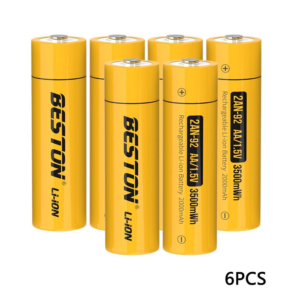1.5V Constant Voltage Rechargeable Battery KTV Microphone Dedicated Rechargeable Lithium Battery AA Doorbell Remote Control Multi-function Battery