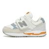 New Balance Scarpe da Ginnastica NB Serie 530 Anti-Calcio Resistenti all'Usura Mid-Top Scarpe per Bambini Bianco Grigio IV530GC