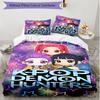3pcs Duvet Cover Set (1*Duvet Cover + 2*Pillowcase, Without Core), K Print Soft All‑Season Bedding Set, Home Bedroom Decor Gift