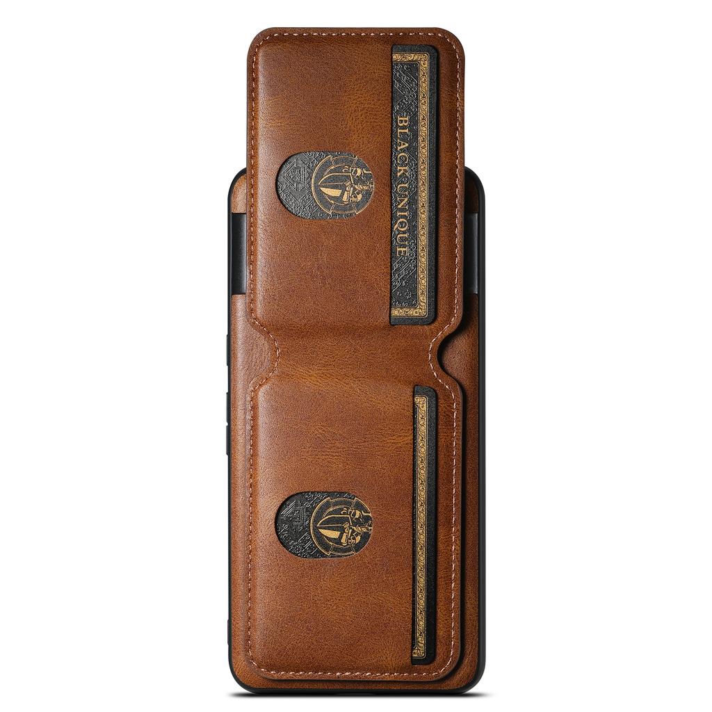 Suitable For Google Pixel 10Pro Card Phone Case Google Pixel 9 Stand Back Cover Card Holder Protective Leather Case
