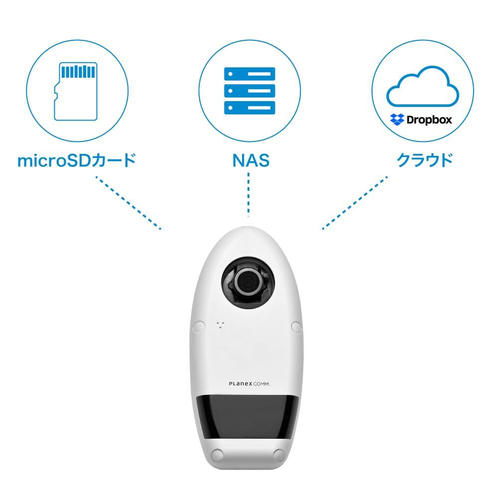 Planex Smacam Camera Outdoor Camera Ippatsu! Wi-Fi 180-degree CS-W84-180P