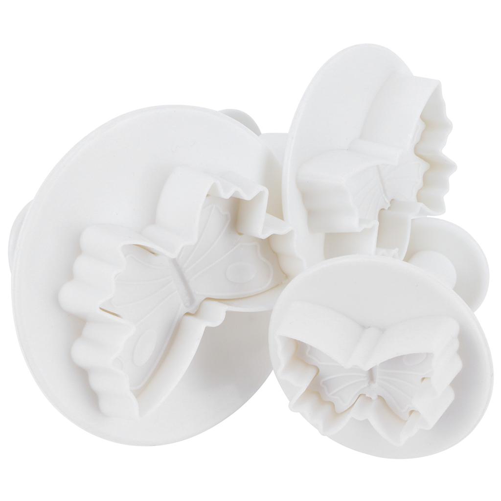 10Set Cake Decorating Mold ButterflyPattern Spring Mold Biscuits Cutter Kitchen Supply