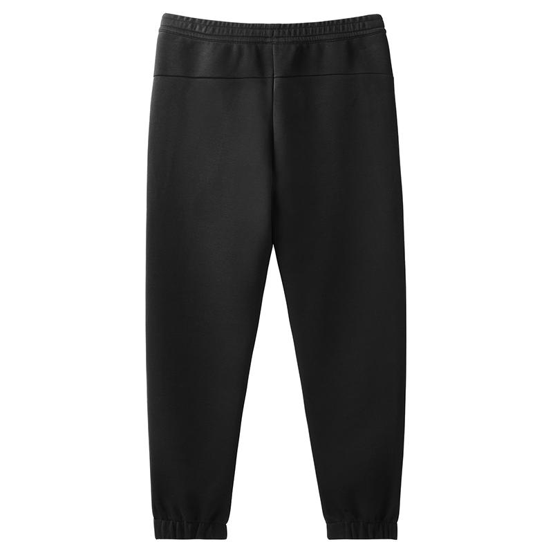 Li Ning Logo Elastic Quick-Dry Casual Straight-Leg Jogger Knit Sports Pants Men Pants AKLVC95-1