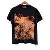 90s Korn Follow The Leader Vintage Nu Metal Band Tshirt Black 1998 Reprint Large Unisex T-Shirt