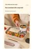 304 Stainless Steel Insulated Lunch Box with Lid, Large Capacity for Adults, Office & Student Use, Microwave Safe Bento Box