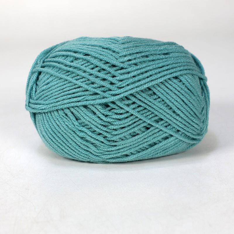 1pc 50g Soft Wool Milk Cotton Yarn Crochet Anti-Pilling Hand Knitting Thread For Cardigan Scarf Hat Baby Sweater Doll Supplies