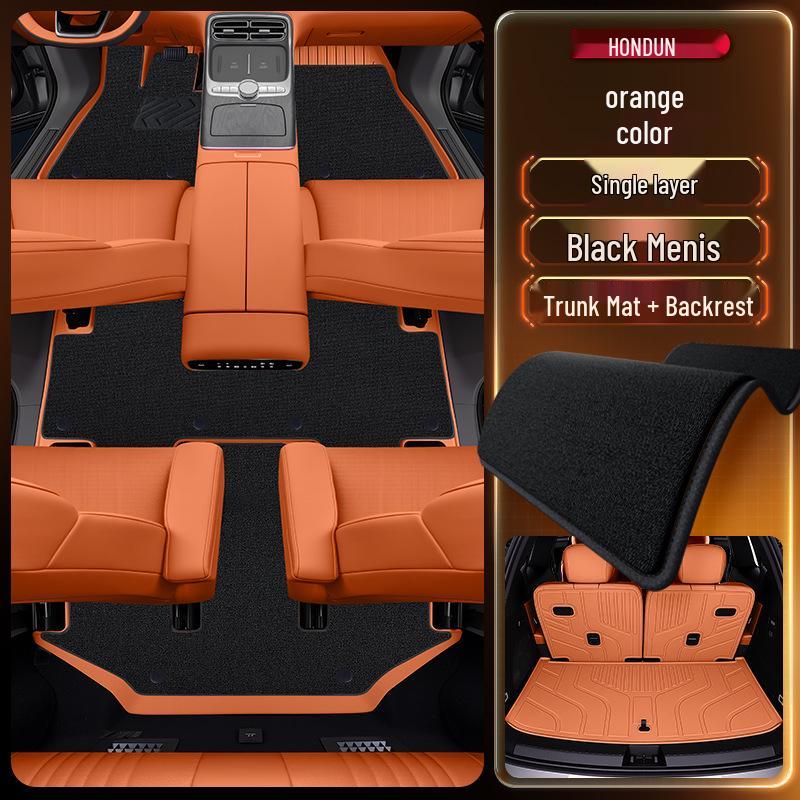 TPE Floor Mats for 2025 Geely Galaxy M9 - Complete Interior Set