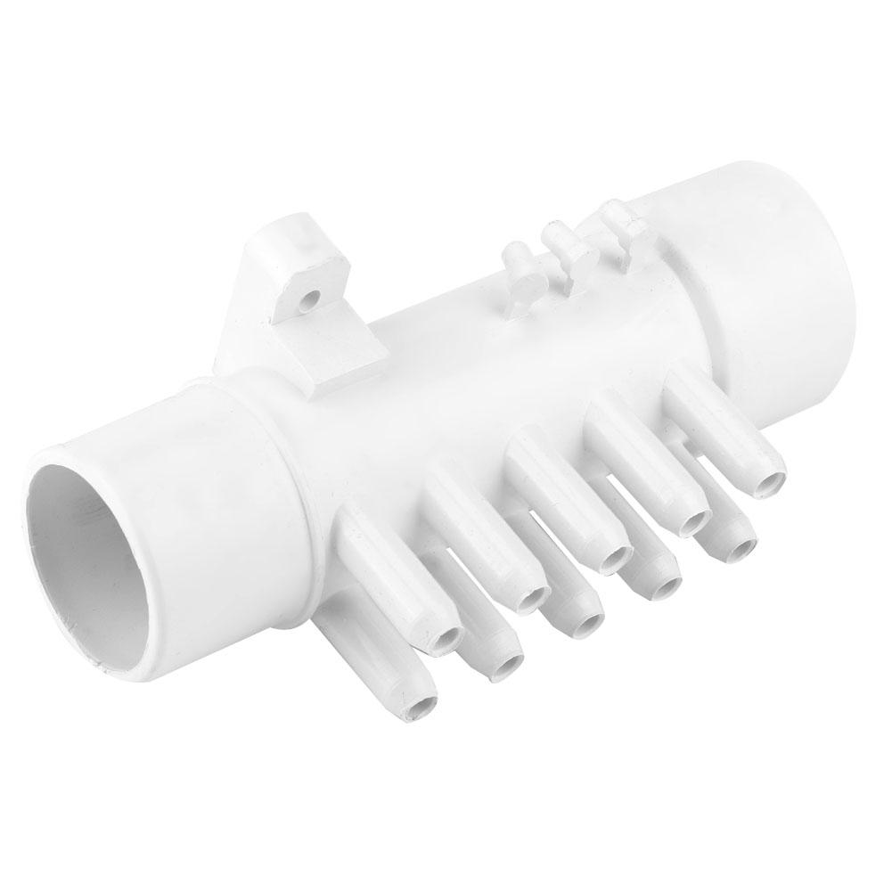 

1.5in 10mm 10 Port PVC Pool Plumbing Manifold Hot Spring Bathtub Swimming Pool Spa Accessories