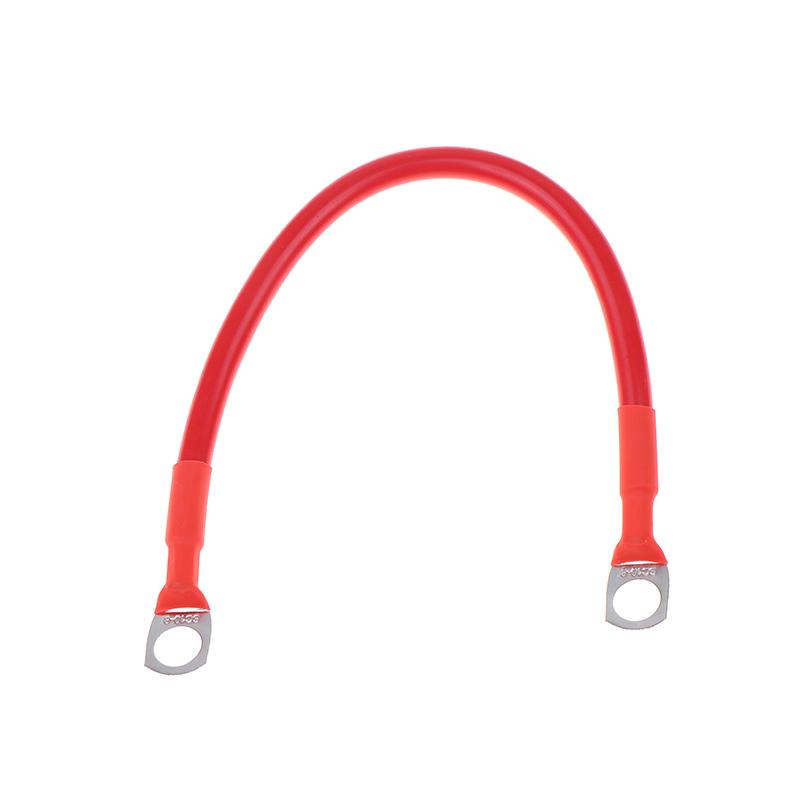 Battery Connect Inverter Cable Silicone Cable With Lug Cable Soft Terminal Wire Black Red M6 M8 M10 9Awg 7Awg 5Awg 4Awg 2Awg