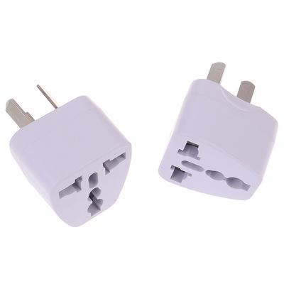 Universal Reisestecker Adapter USA EU Euro Asien zu Australien 3 Pin