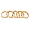 PATIKIL Set Binder Rings Paper Rings Book Rings Binder Rings Small Metal Craft Classroom Rings 5-Piece 25mm/1" Loose-Leaf