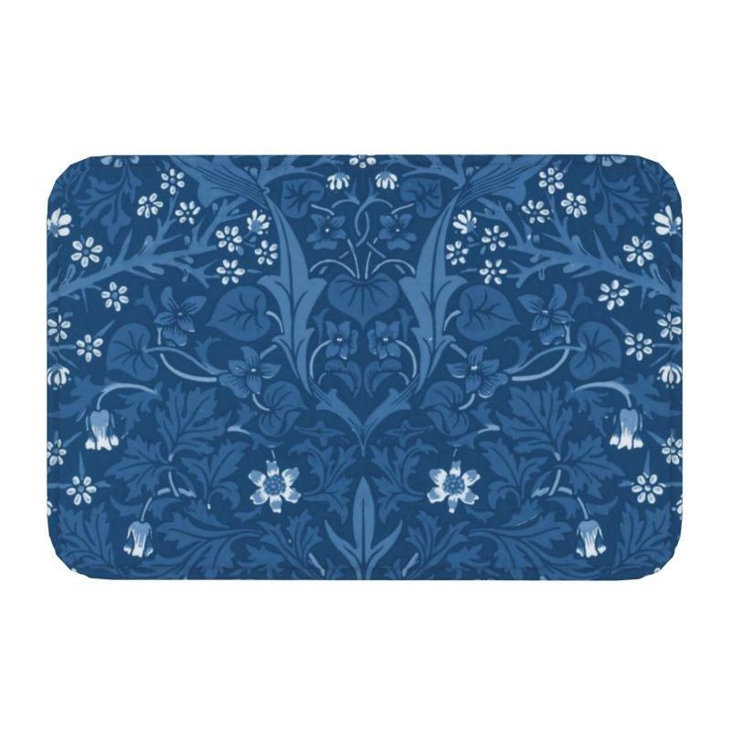 William Morris  Rug Front Floor Door Entrance Mats Indoor Textile Pattern Bath Kitchen Doormat Balcony Carpet Non-slip Floor Mat