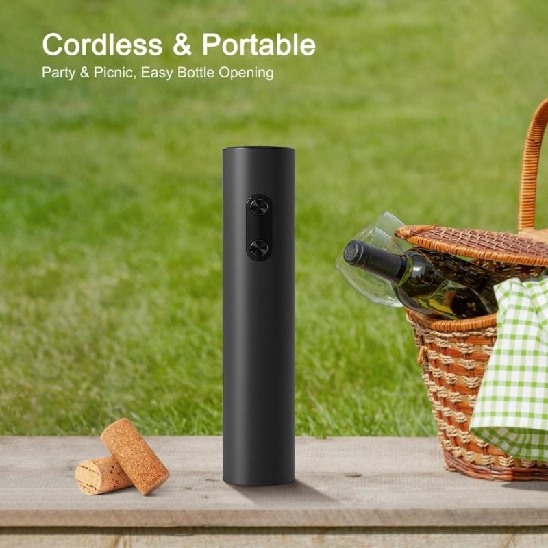 Wine Opener Convenient Electric Wine Opener Efficient Electric Corkscrew ABS Texture Suitable for Wine Enthusiasts