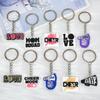 1 Piece New Fashion Keychain Cheerleaders cheering Trumpet Pendants Women Men Jewelry Car Key Chain Souvenir For Gift