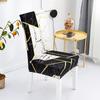 Printed Chair Cover Elastic Chair Cover Restaurant Printed Elastic Seat Cover Multifunctional Hotel Chair Cover