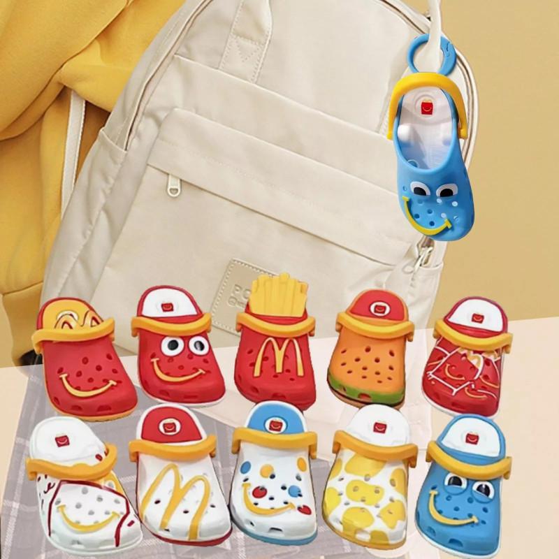 Zábavné a barevné Crocs McDonald's Miniklíčenka Pantofle Pro Děti I Dospělé