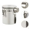 Coffee Canister Airtight Storage Container Stainless Steel Bean Jar with