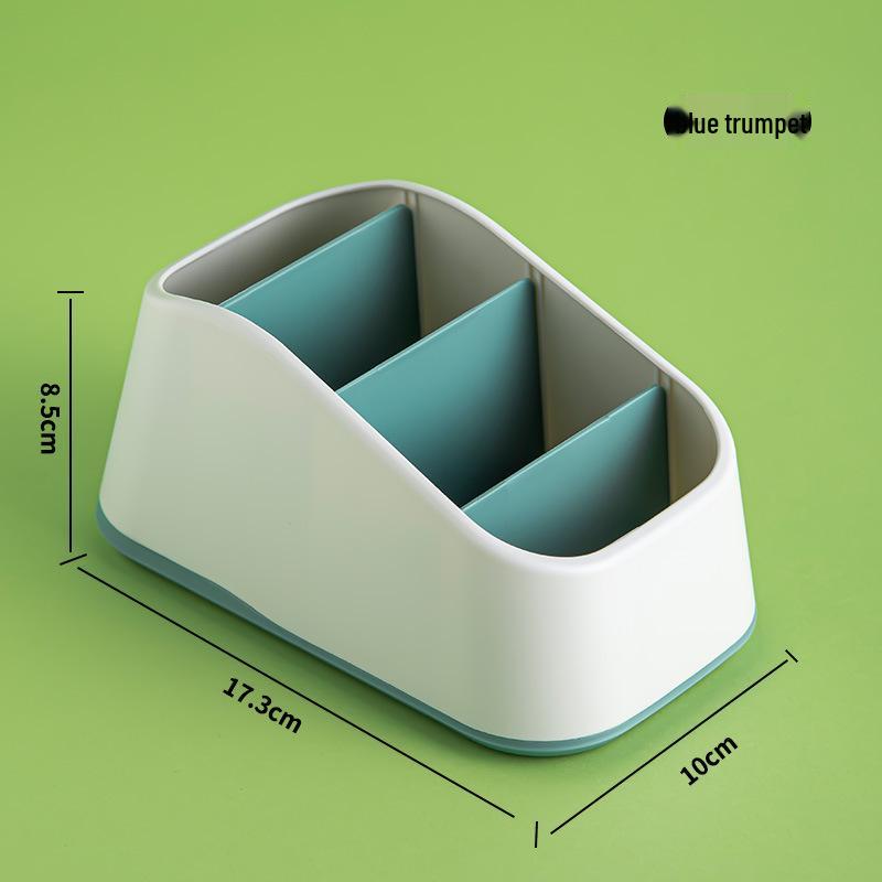 Schreibtisch-Organizer-Box für Schreibwaren, Fernbedienungen, Schlüssel und Kosmetika