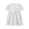 EMXEE Baby Girl Short Sleeve Floral Princess Dress