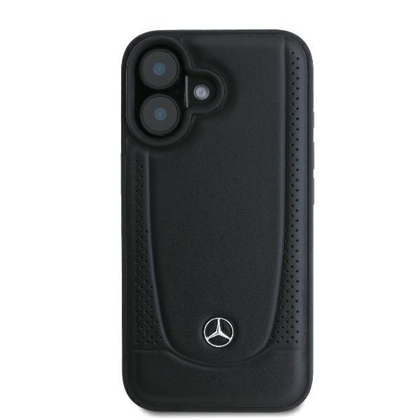 Mercedes Mehcp16Marmbk Iphone16 Plus 6.7 Black/Black Hardcase Leather Urban