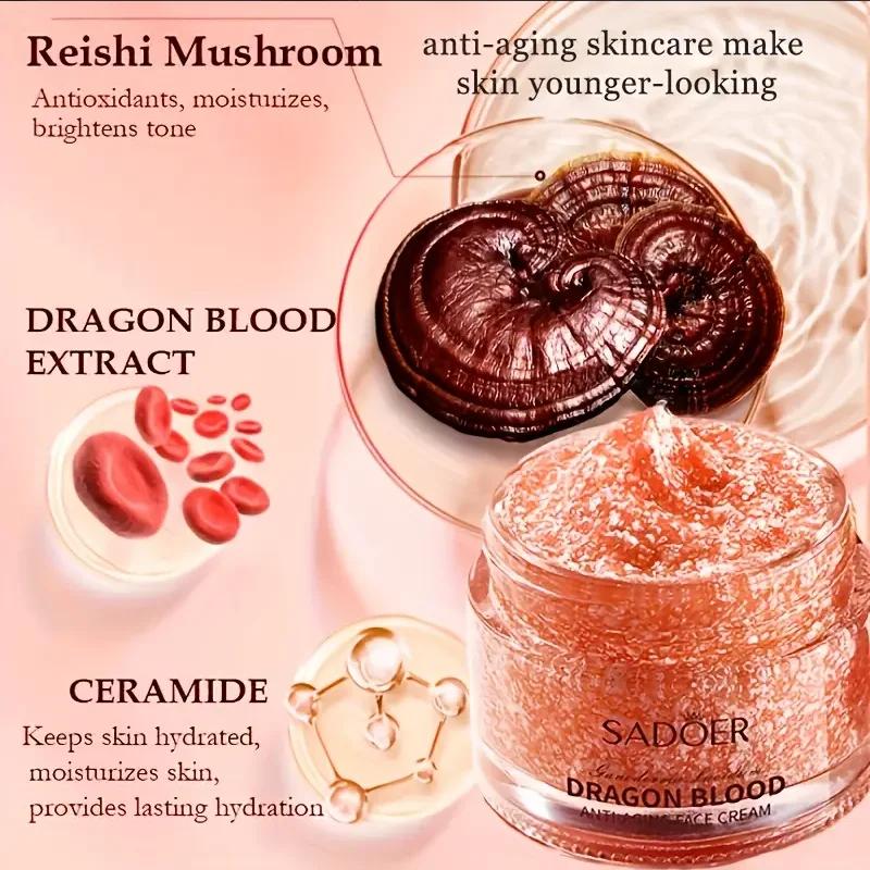 Dragon Blood Face Cream Retinol Essence Brightening Lifting Firming Korean Cosmetics Skin Care for Women